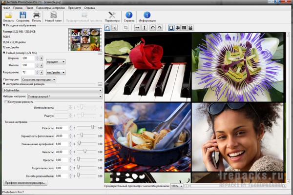 Benvista PhotoZoom Pro 8.1.0 (Repack & Portable)