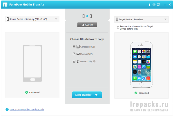FonePaw Mobile Transfer 2.2.0 (Repack & Portable)