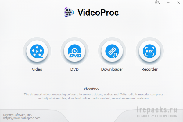 WinX VideoProc 3.2 - бесплатная лицензия для Windows и МАС