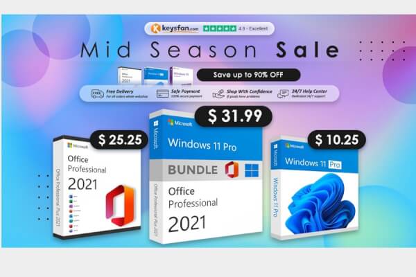 Экономьте до 90%! Как купить пакет Windows 11 и Office 2021 всего за $31.99!