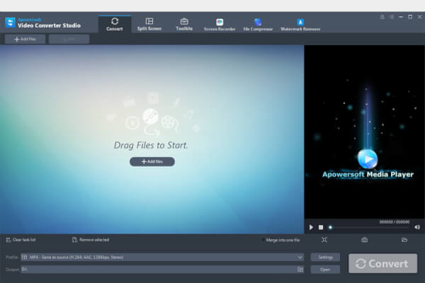 Apowersoft Video Converter Studio 4.8.9.0 (Repack & Portable)