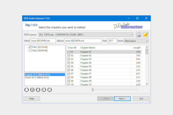 DVD Audio Extractor 8.5.0 (Repack & Portable)
